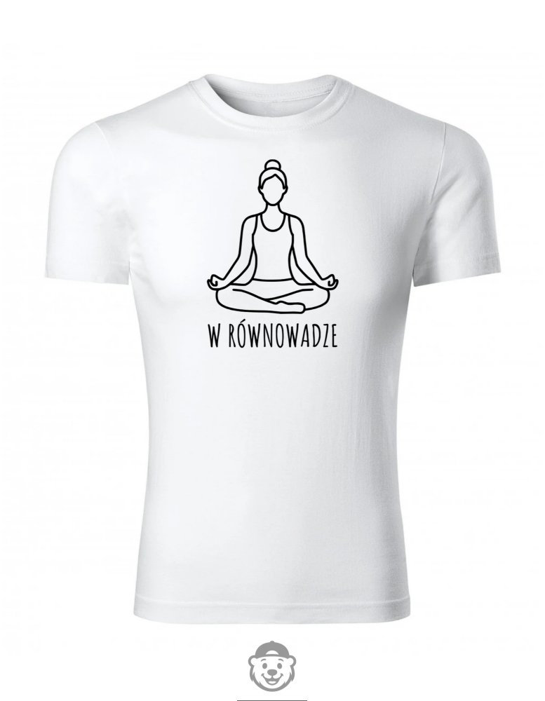 KOSZULKA DAMSKA HOBBY JOGA BIAŁA.png