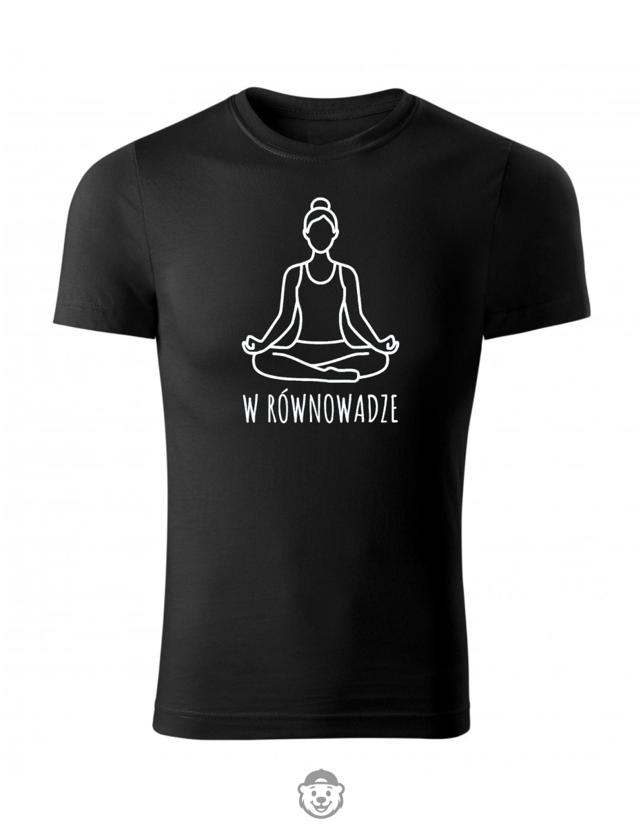 KOSZULKA DAMSKA HOBBY JOGA CZARNA.png