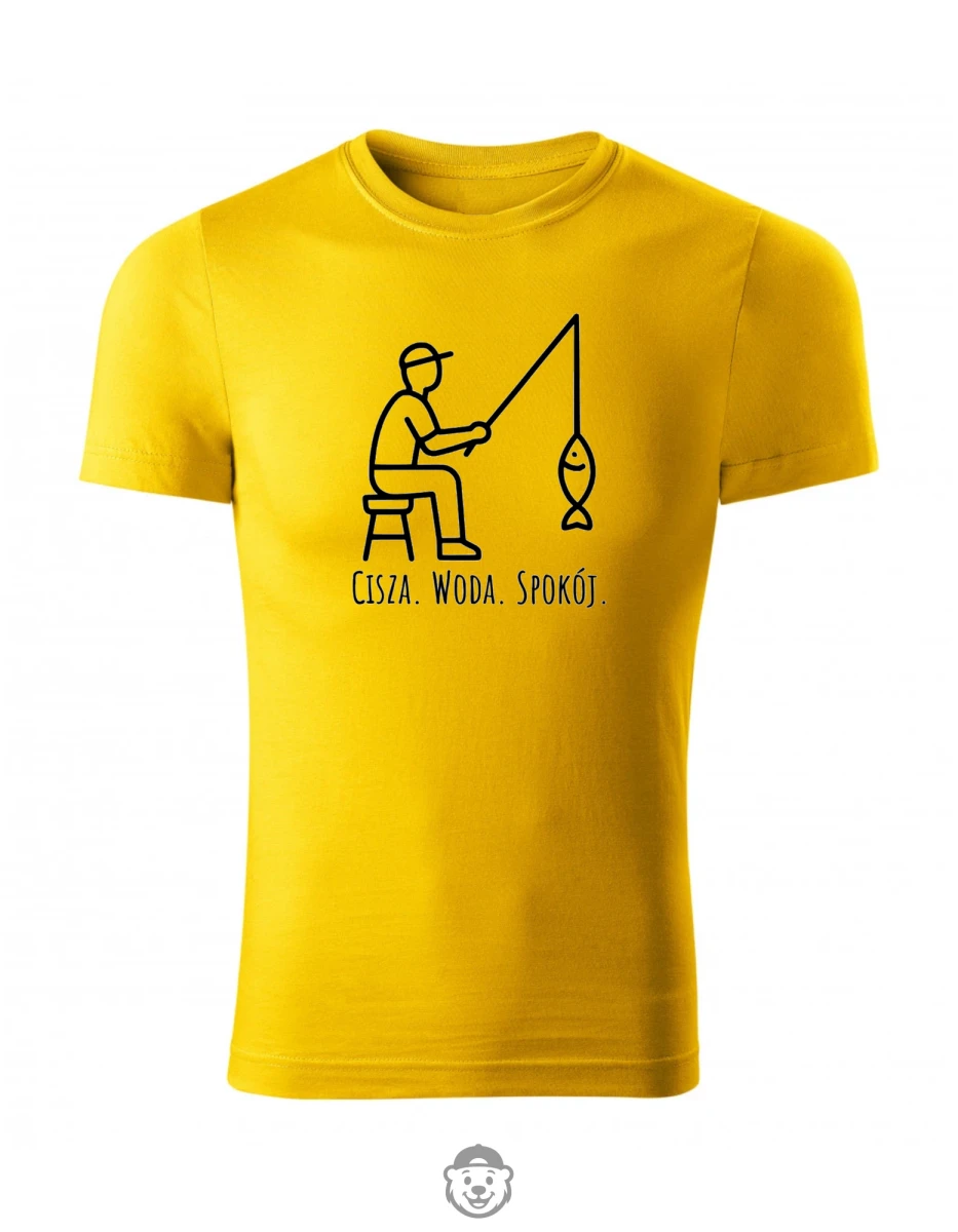 KOSZULKA HOBBY WĘDKARSTWO ŻÓŁTA.png