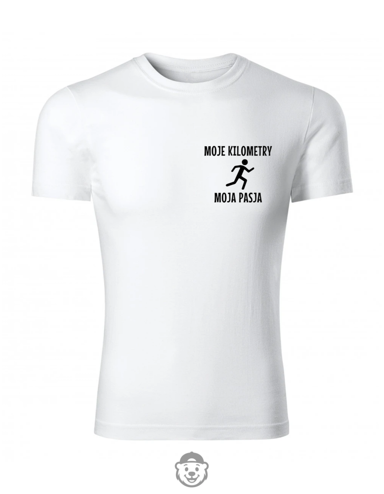 KOSZULKA MOJE KILOMETRY MOJA PASJA BIAŁA.png