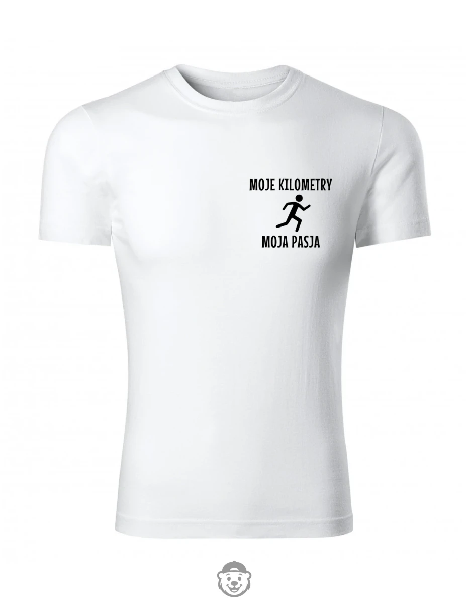 KOSZULKA MOJE KILOMETRY MOJA PASJA BIAŁA.png