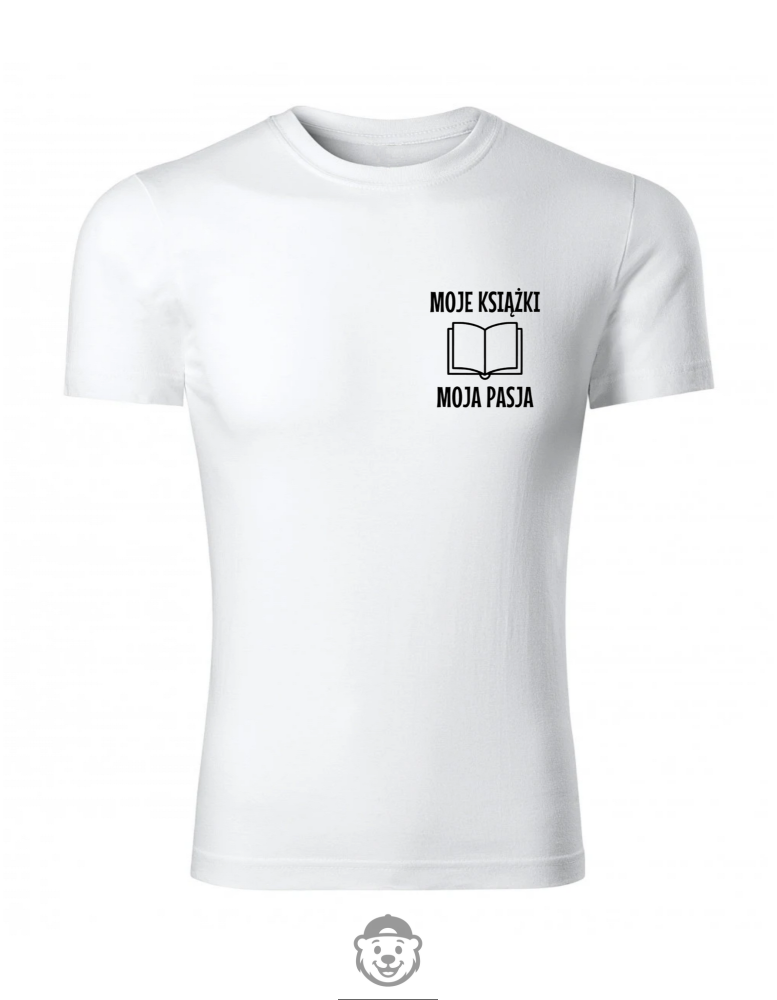 KOSZULKA MOJE KSIĄZKI MOJA PASJA BIAŁA.png