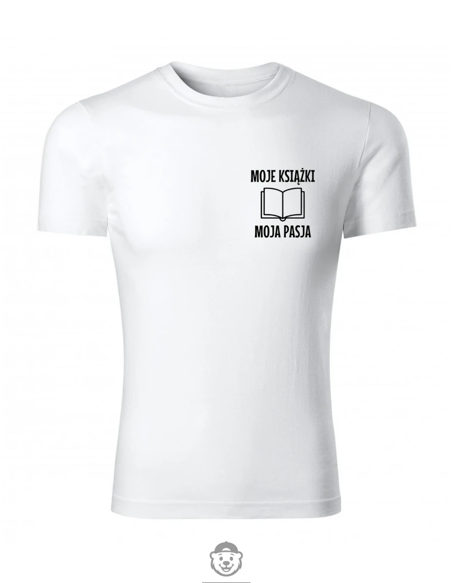 KOSZULKA MOJE KSIĄZKI MOJA PASJA BIAŁA.png