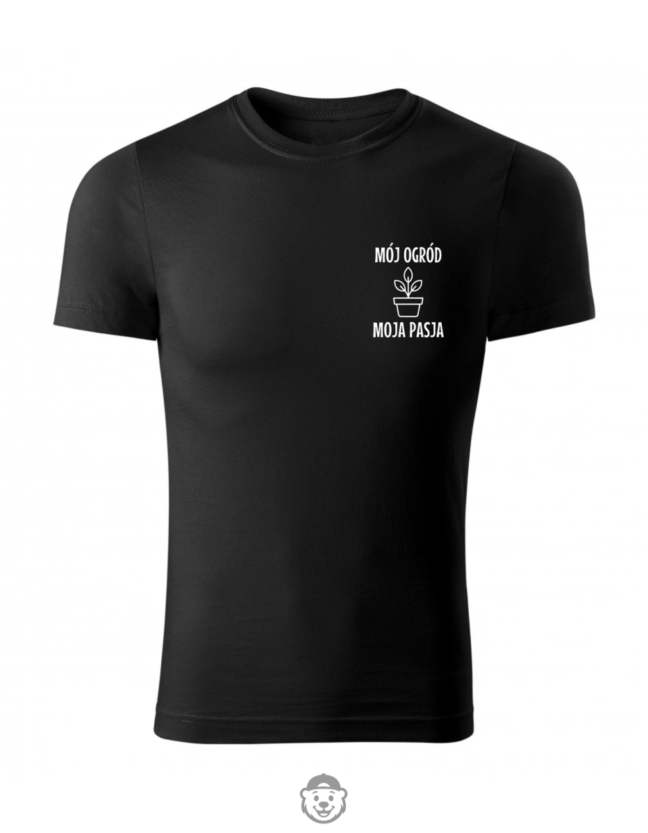 KOSZULKA MÓJ OGRÓD MOJA PASJA CZARNA.png