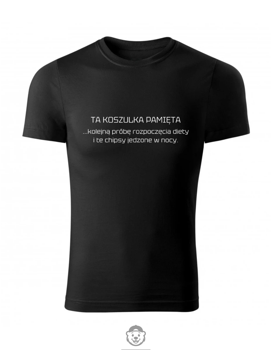 TA KOSZULKA PAMIĘTA KOLEJNĄ PRÓBĘ ROZPOCZĘCIA DIETY CZARNA.png