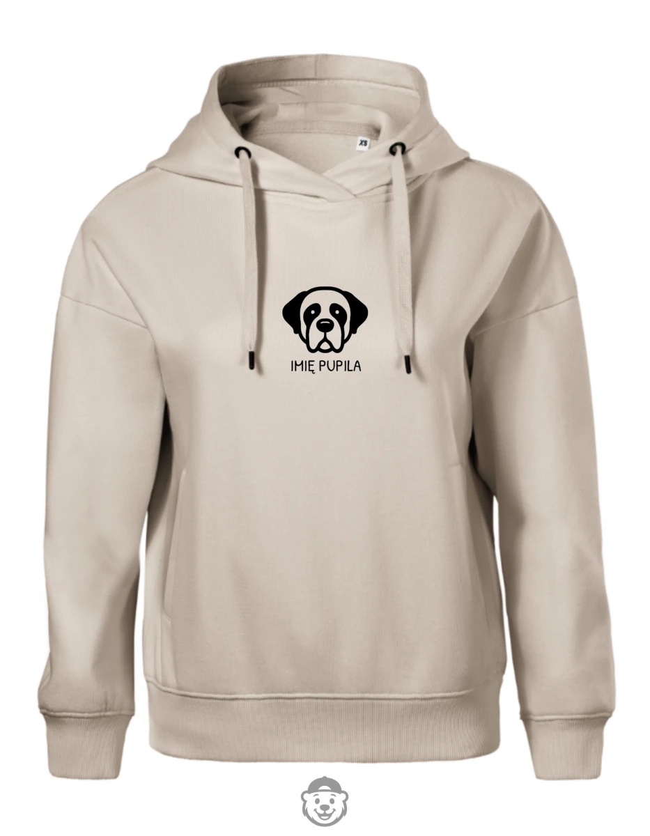 BLUZA Z KAPTUREM DAMSKA BERNARDYN BEŻOWA.png