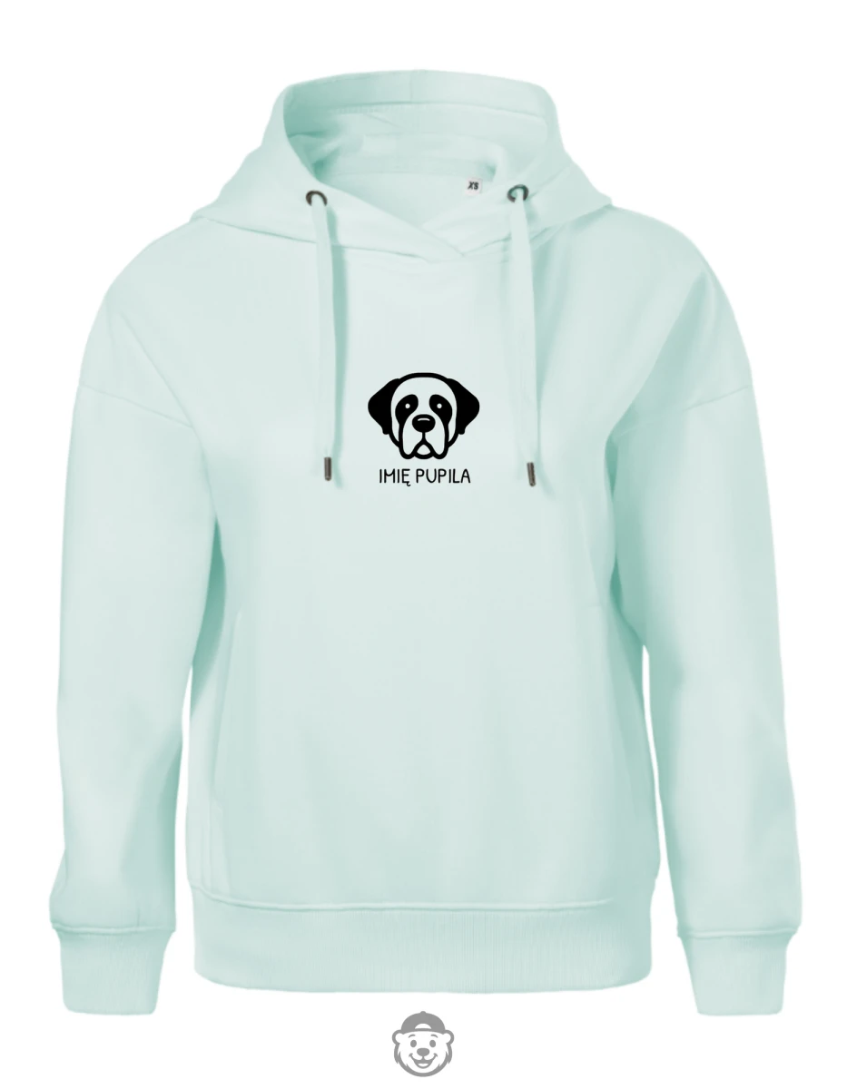 BLUZA Z KAPTUREM DAMSKA BERNARDYN MIĘTOWA.png