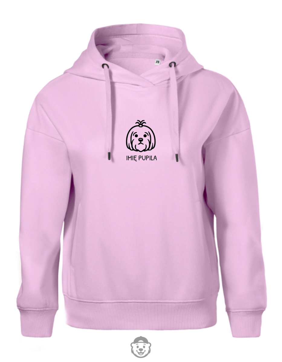 BLUZA Z KAPTUREM DAMSKA MALTAŃCZYK RÓŻOWA.png