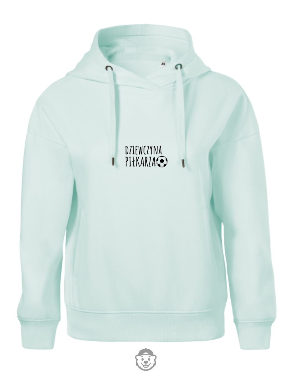 BLUZA Z KAPTUREM DAMSKA DZIEWCZYNA PIŁKARZA MIĘTOWA.png