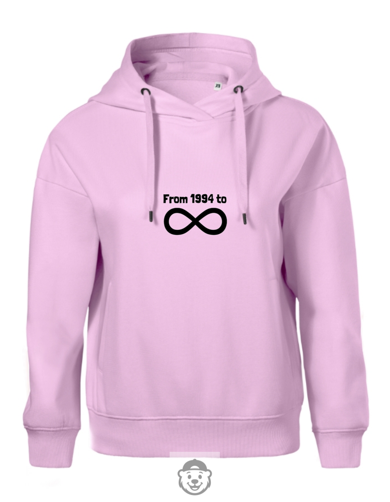 BLUZA Z KAPTUREM DAMSKA FROM X TO INFINITY RÓŻOWA.png