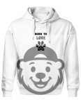 BLUZA Z KAPTUREM MĘSKA BORN TO LOVE BIAŁA.png