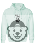 BLUZA Z KAPTUREM MĘSKA BORN TO LOVE MIĘTOWA.png