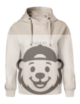 BLUZA Z KAPTUREM DAMSKA MAMA WZÓR 1 BEŻOWA.png