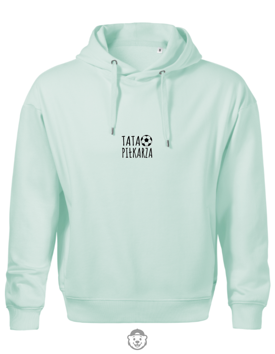 BLUZA Z KAPTUREM MĘSKA TATA PIŁKARZA MIĘTOWA.png
