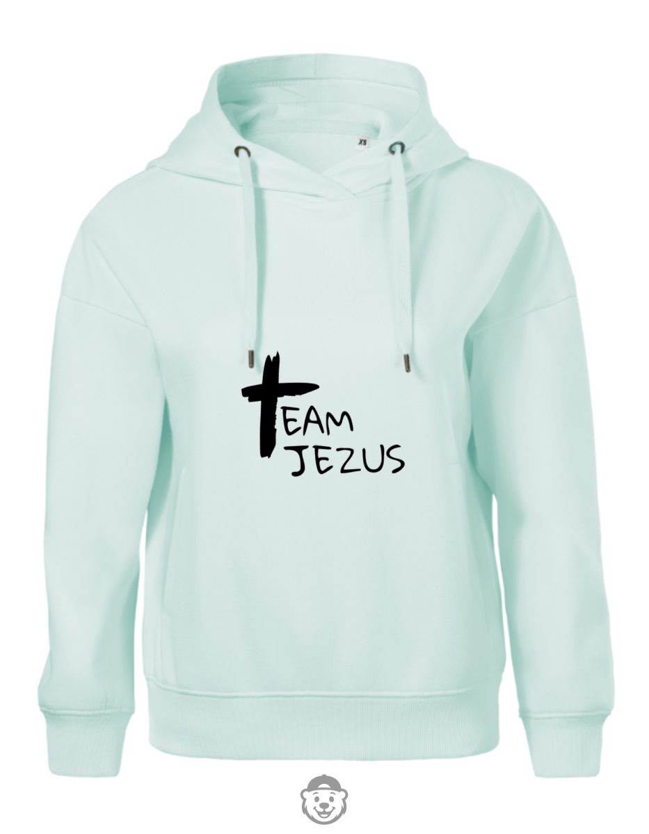 BLUZA Z KAPTUREM DAMSKA TEAM JEZUS MIĘTOWA.png