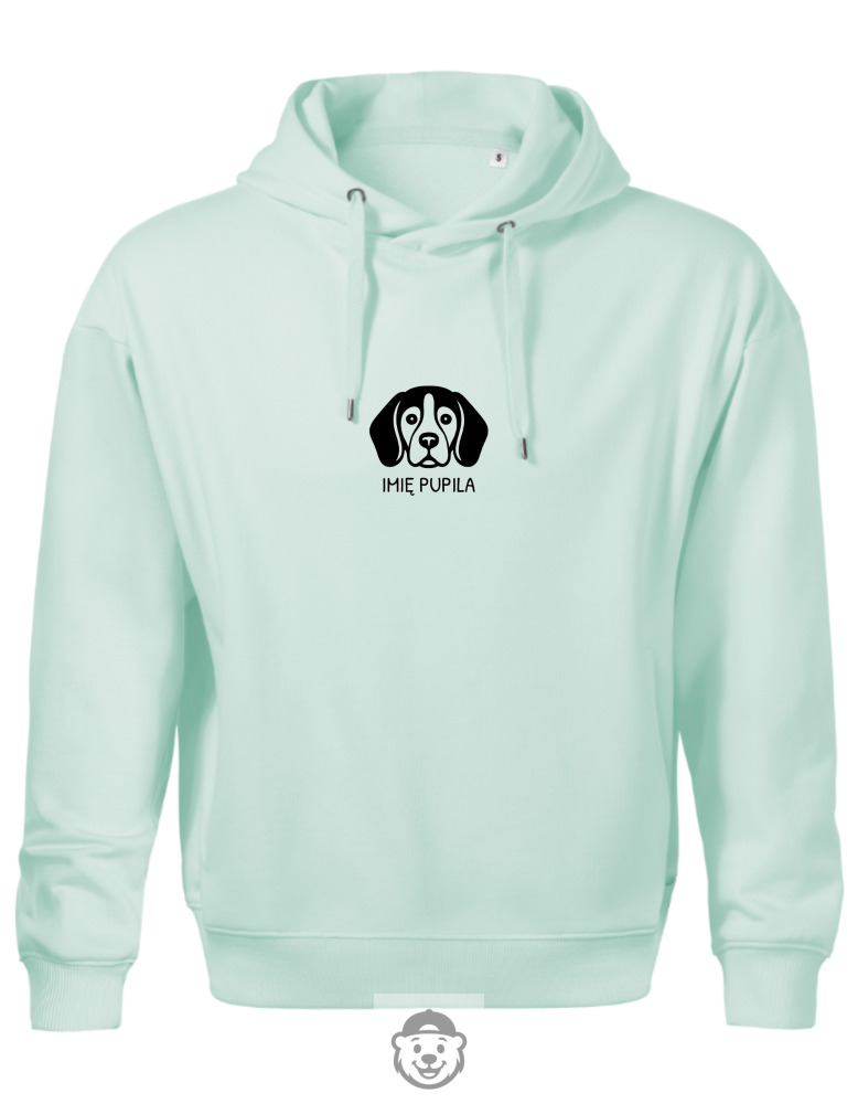 BLUZA Z KAPTUREM MĘSKA BEAGLE MIĘTOWA.png