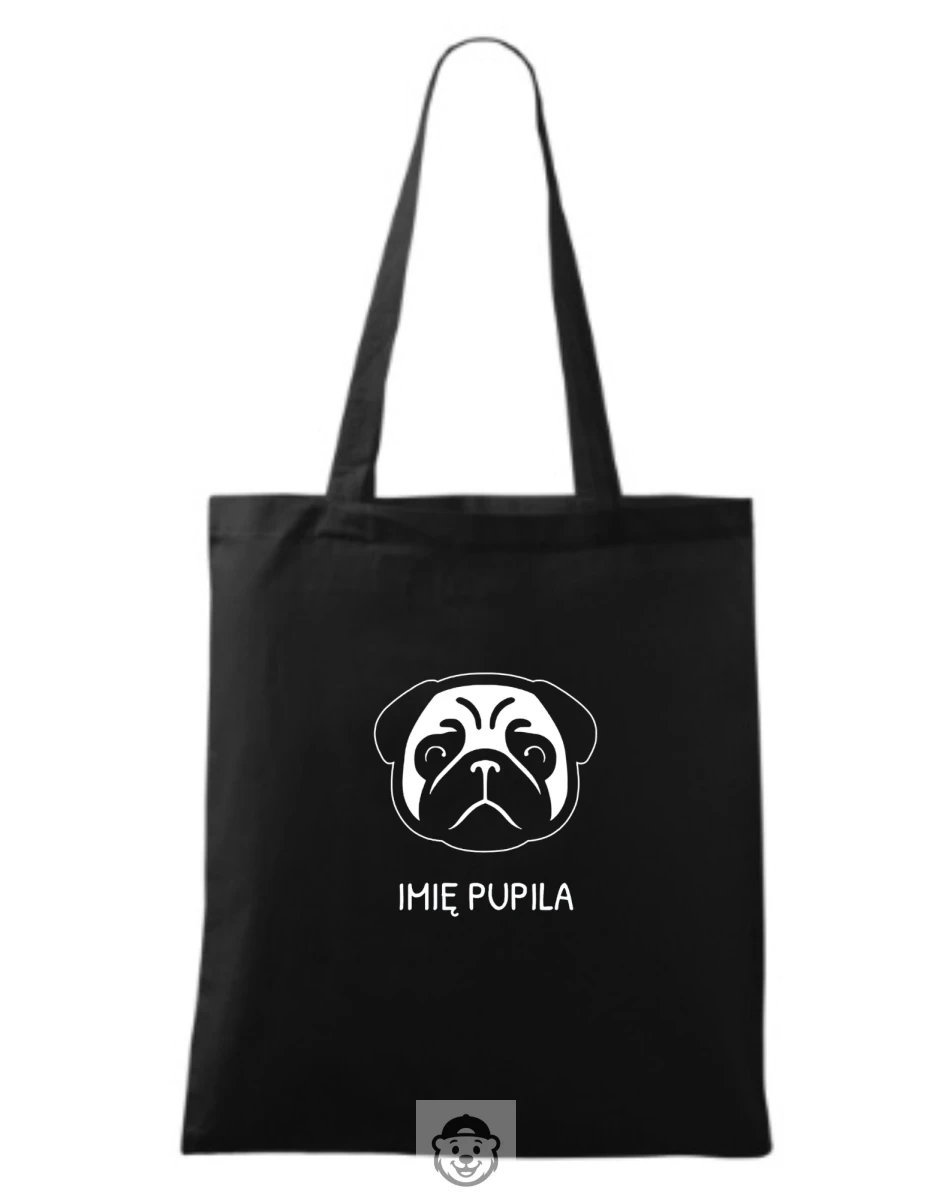 TORBA NA ZAKUPY MOPS CZARNA.png