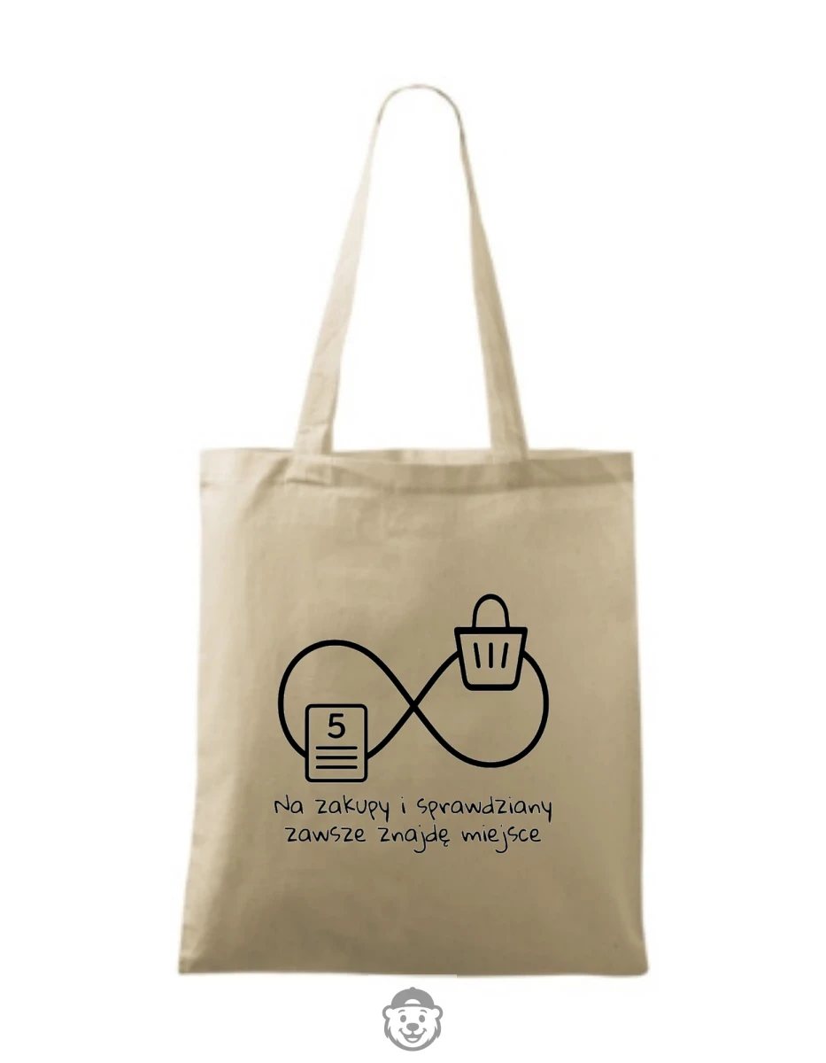 TORBA NA ZAKUPY DZIEŃ NAUCZYCIELA NA ZAKUPY I SPRAWDZIANY ZAWSZE ZNAJDĘ MIEJSCE NATURALNA.png