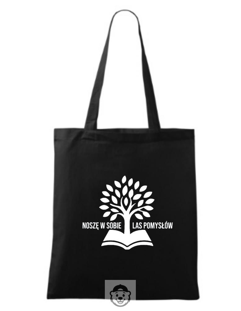 TORBA NA ZAKUPY DZIEŃ NAUCZYCIELA NOSZĘ W SOBIE LAS POMYSŁÓW CZARNA.png
