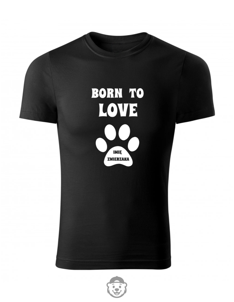 KOSZULKA BORN TO LOVE CZARNA.png