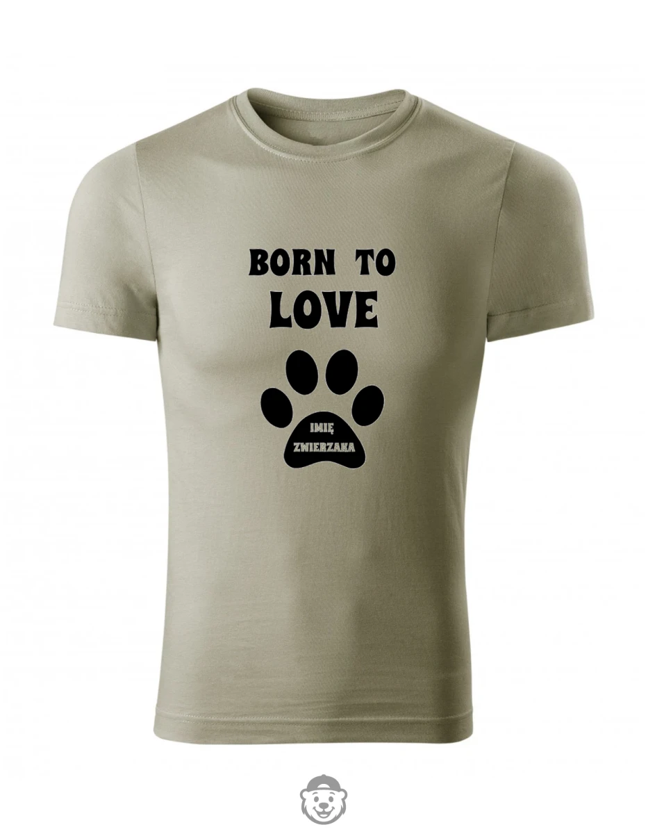 KOSZULKA BORN TO LOVE KHAKI.png