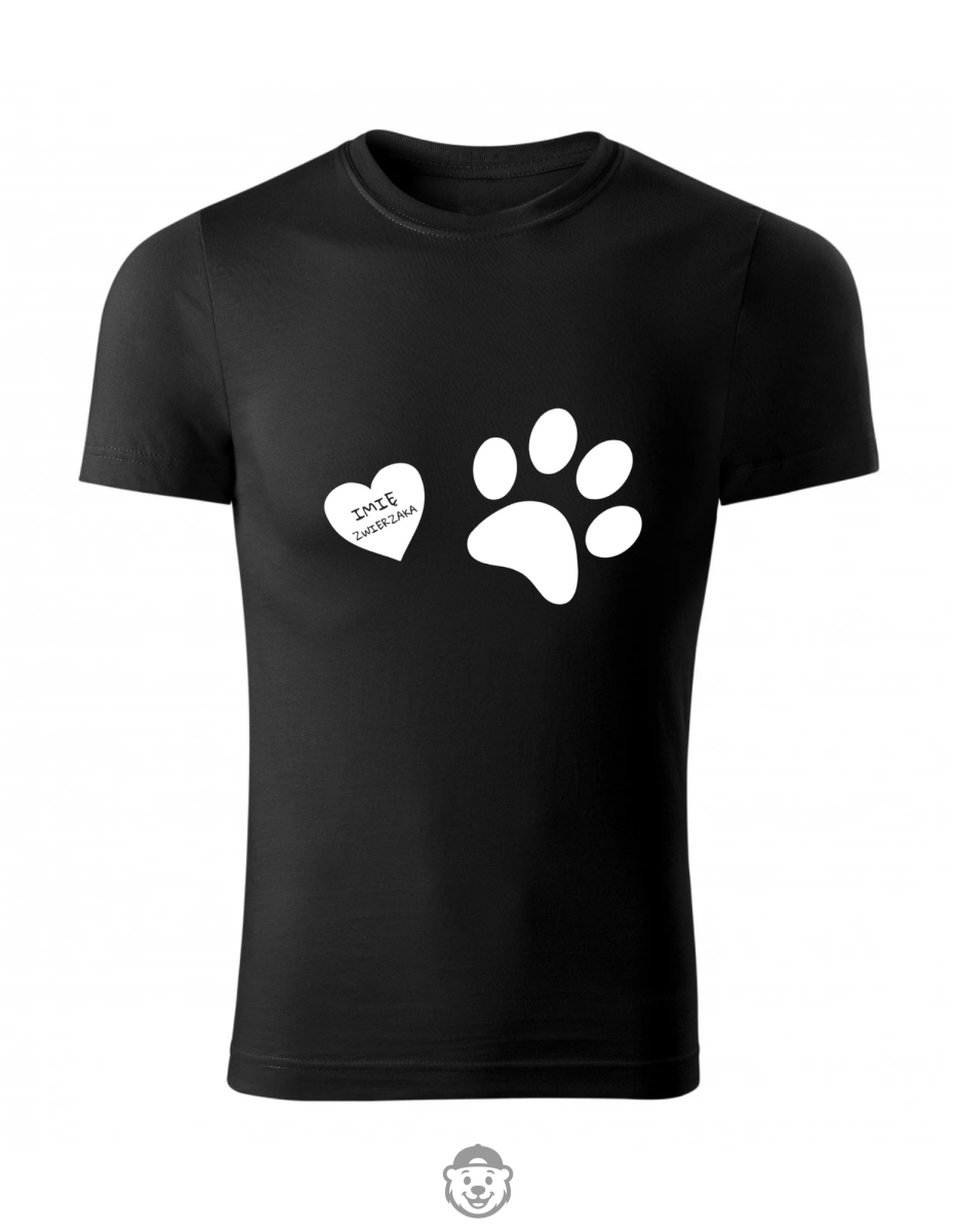 KOSZULKA ŁAPKA CZARNA.png