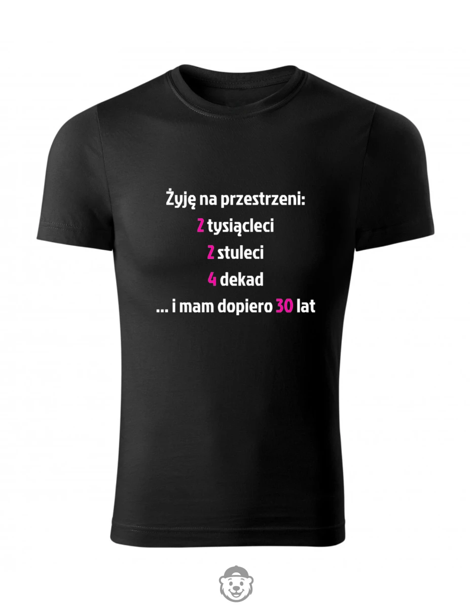 KOSZULKA DAMSKA ŻYJĘ NA PRZESTRZENI CZARNA.png