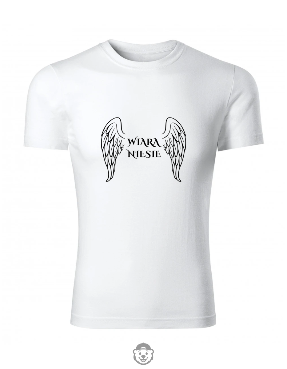 KOSZULKA WIARA NIESIE BIAŁA.png