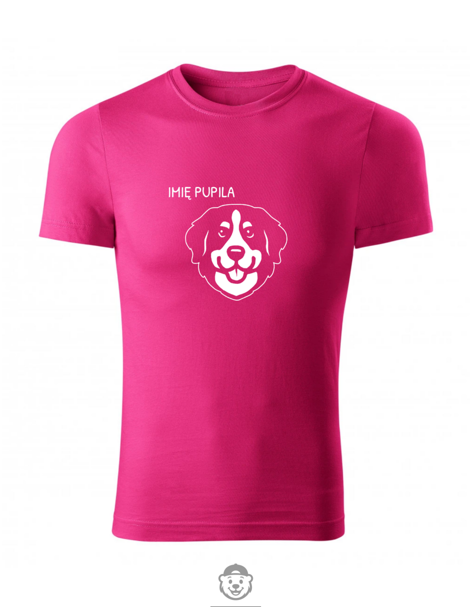 KOSZULKA BERNEŃSKI PIES PASTERSKI RÓŻOWA.png